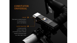 Fenix BC25R - Lanternă bicicletă - 600 Lumeni - 106 Metri Fenix BC25R - Lanternă bicicletă - 600 Lumeni - 106 Metri